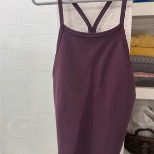 lululemon wundertrain cross back tank